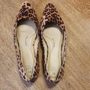 Time and Tru Animal Print Women's Flats